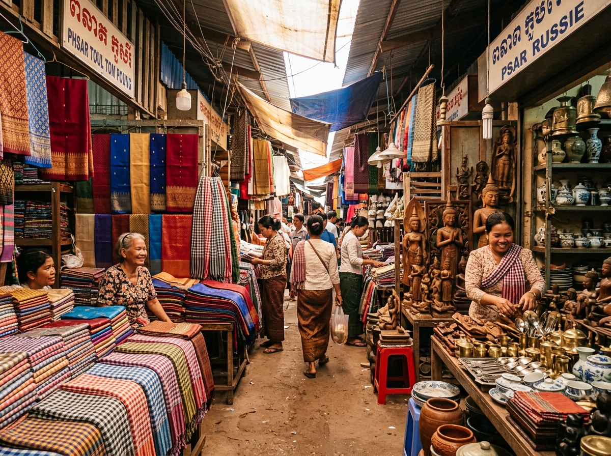 ផ្សារទួលទំពូង (Russian Market)